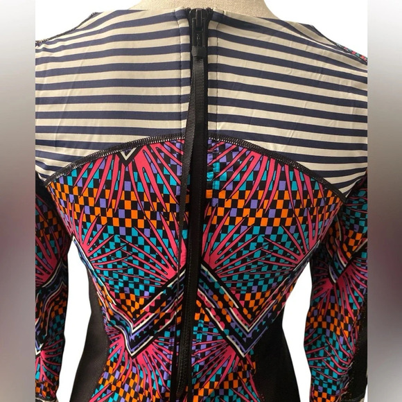 Tart Pamona Colorful UPF Long Sleeve One Piece Swimsuit Rashguard Size Medium - Picture 8 of 10